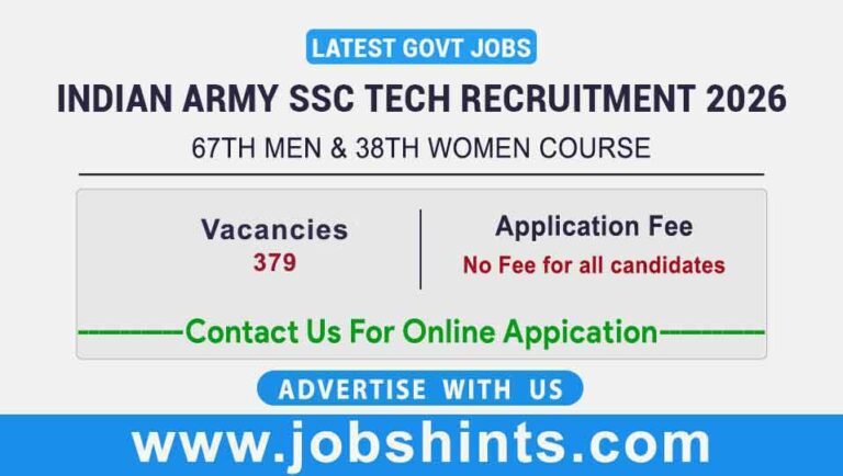 Indian Army Recruitment 2026